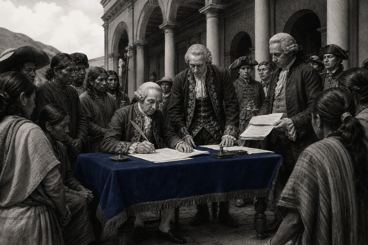 Castellanización, disolución de resguardos y censo de 1778 en el Nuevo Reino de Granada