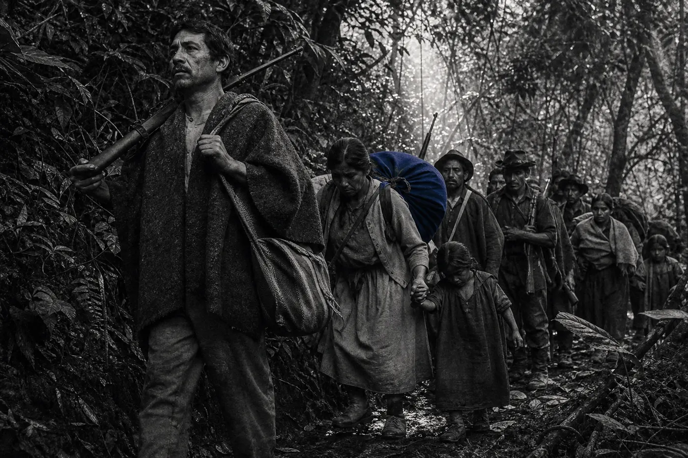 Guerra de Villarrica y Columnas de Marcha (1954–1955)