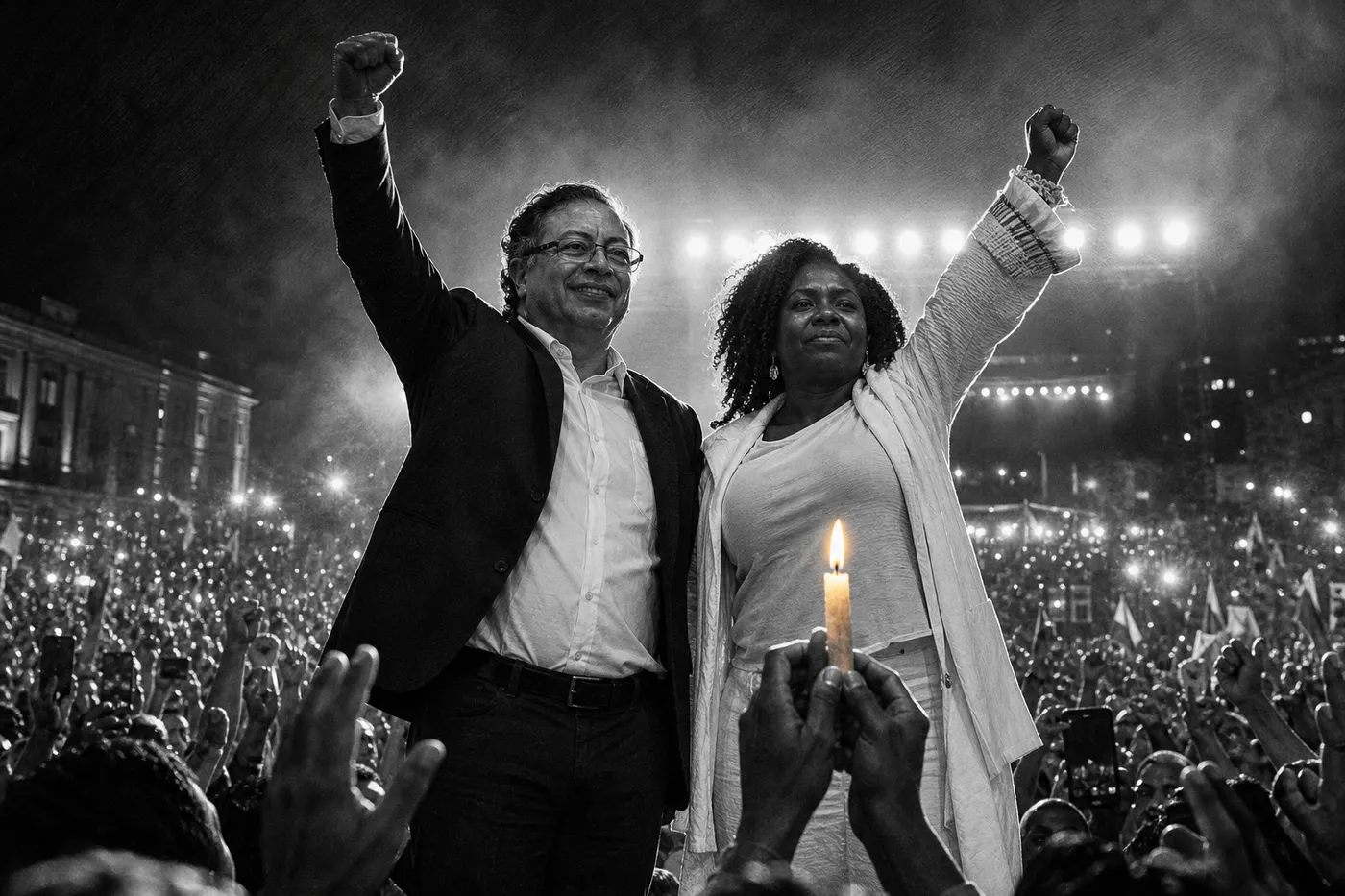 Triunfo de Gustavo Petro y Francia Márquez (2022)